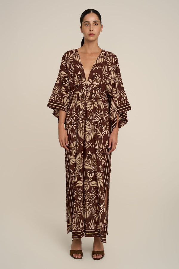 Kaftan Sol - Brown Kerylos