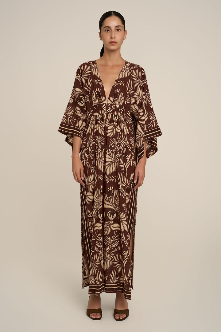 Kaftan Sol - Brown Kerylos