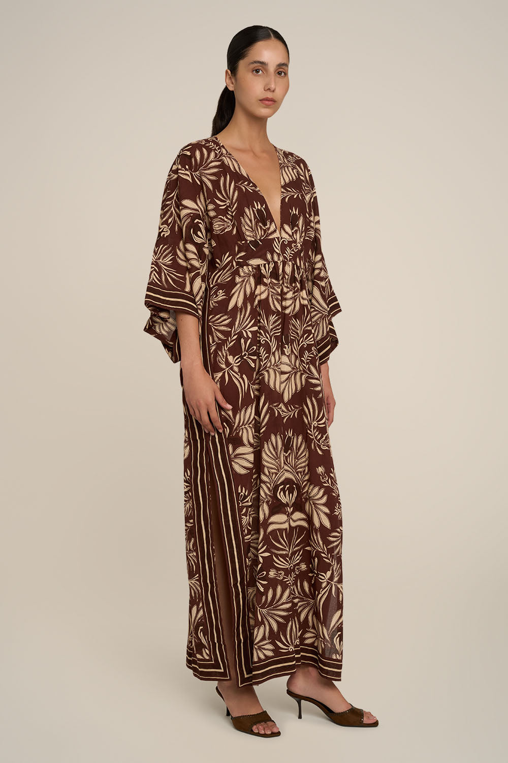 Kaftan Sol - Brown Kerylos