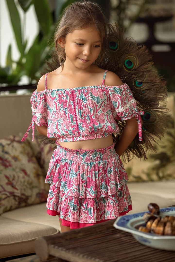 Haut Enfant Bonny - Pink Kaktus
