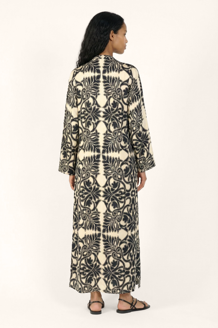 Kimono Lea - Black Mantra - Poupette St Barth