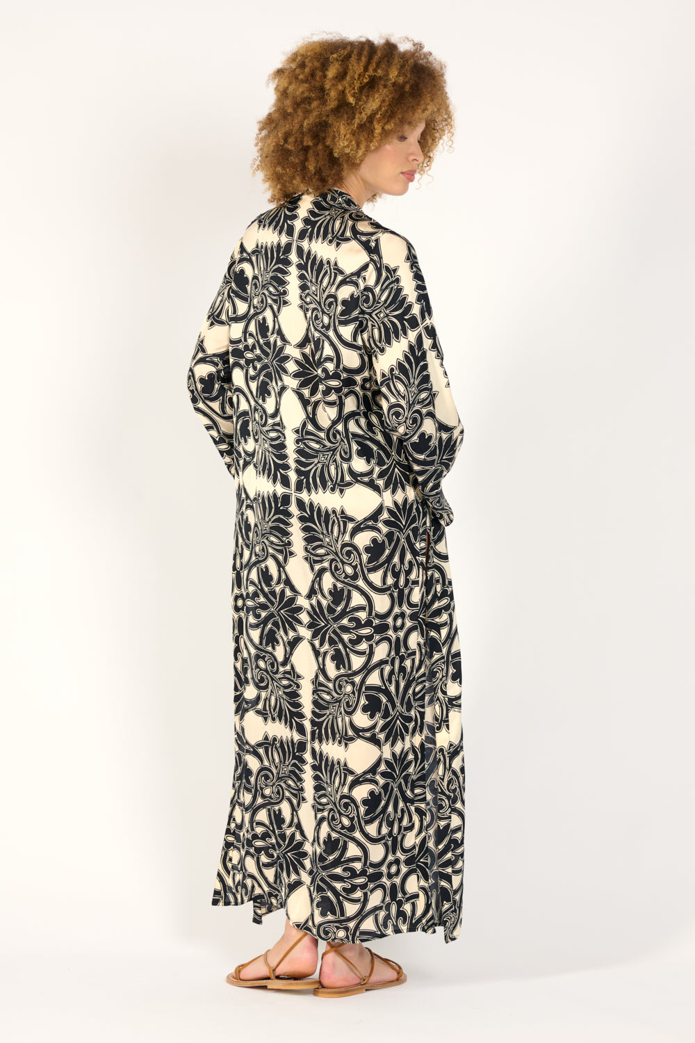 Kimono Lea - Black Mantra - Poupette St Barth