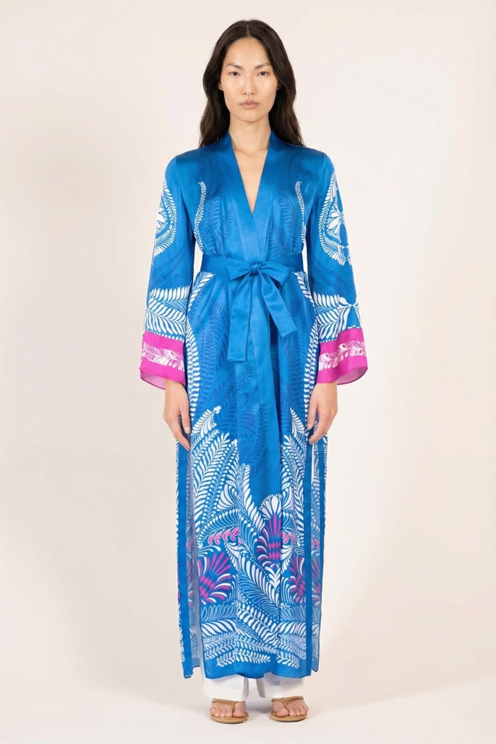 Kimono Lea - Blue Oolong - Poupette St Barth