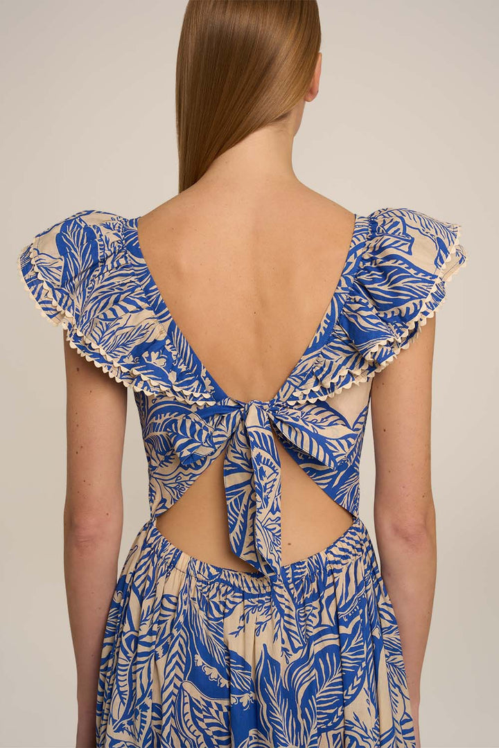 Long Dress Antea - Blue Delia