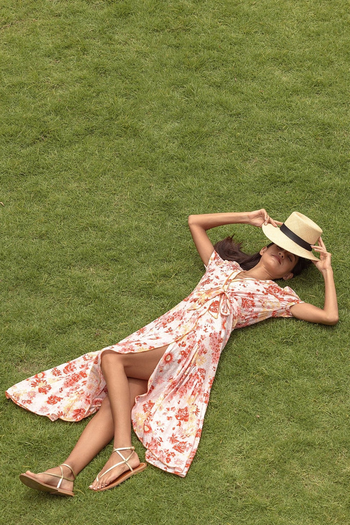 Robe Longue Baba - Pink 90'S