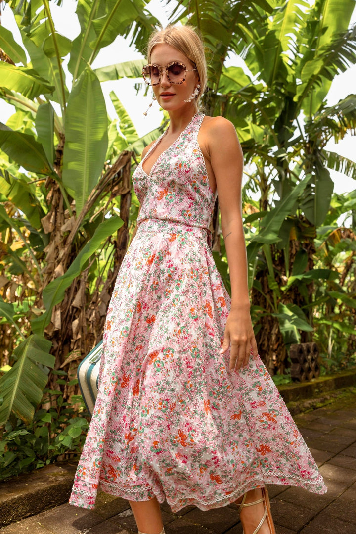 Robe Longue Beth - Pink Sweet Liberty