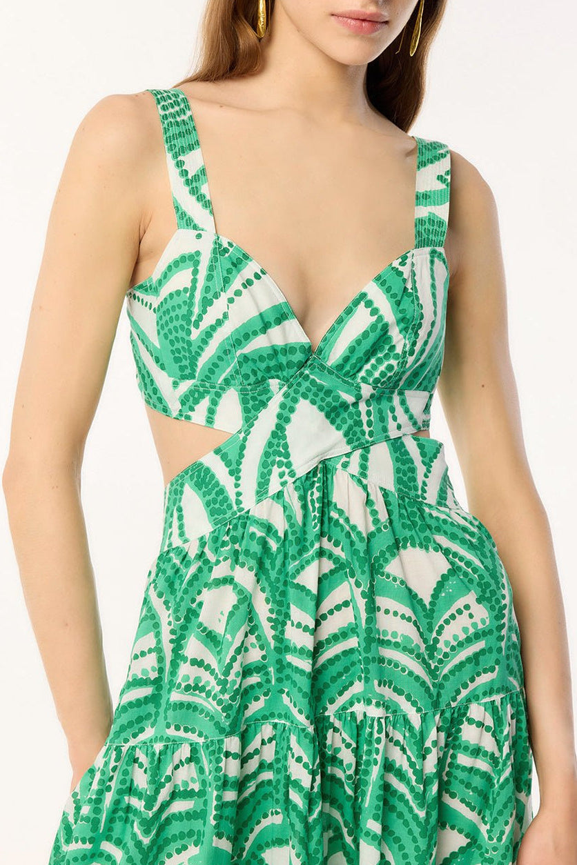 coco cabana babe maxi dress green Long Dress Coco | Green | L