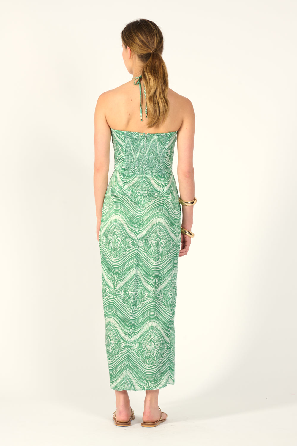 Long Dress Collina - Sage Moryana - Poupette St Barth