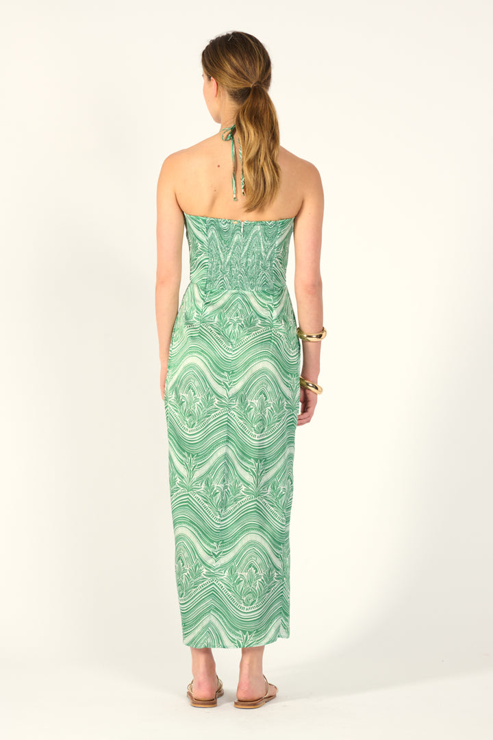Long Dress Collina - Sage Moryana - Poupette St Barth