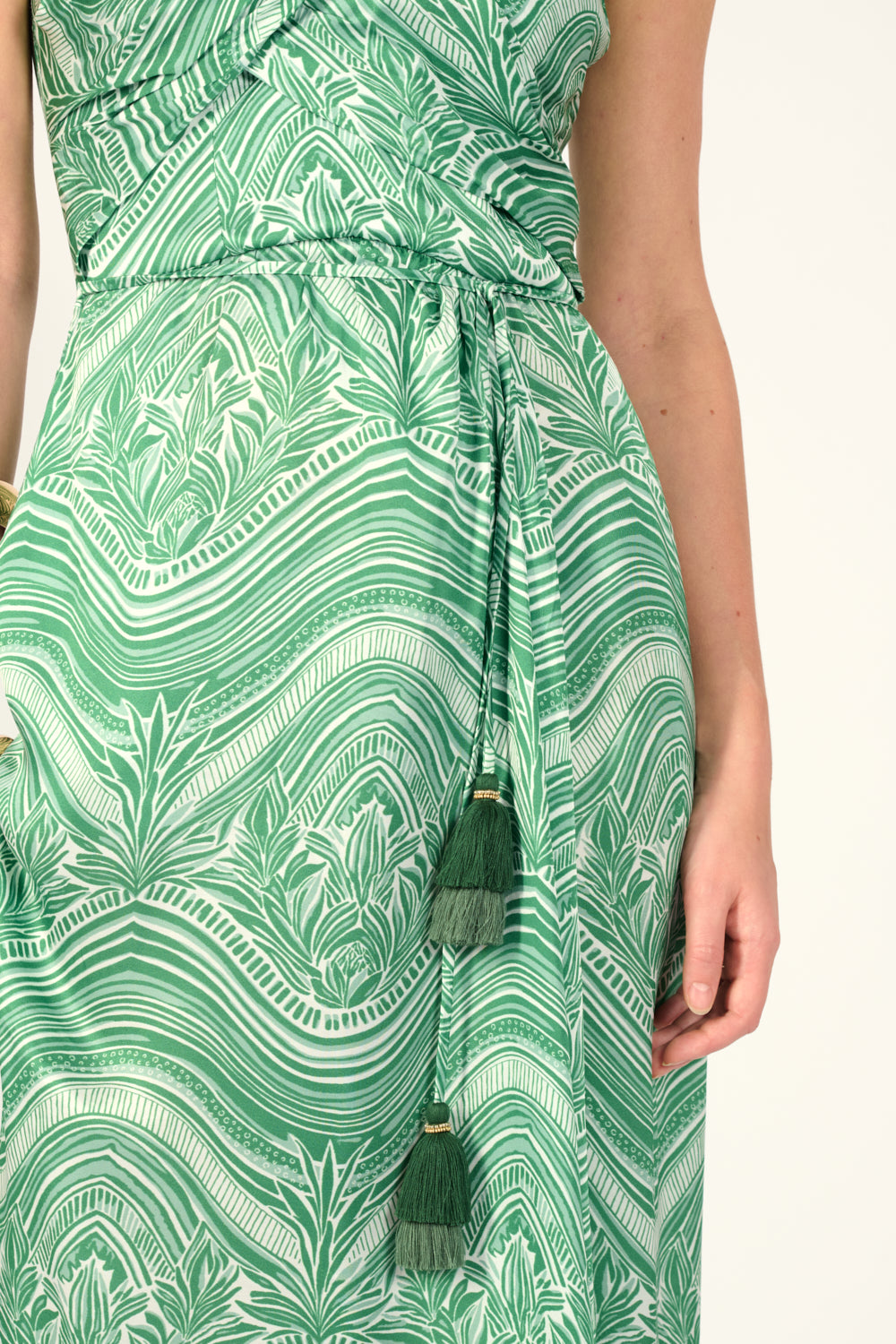 Long Dress Collina - Sage Moryana - Poupette St Barth