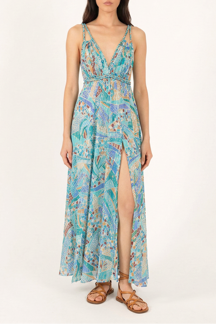 Long Dress Collette | Blue | L