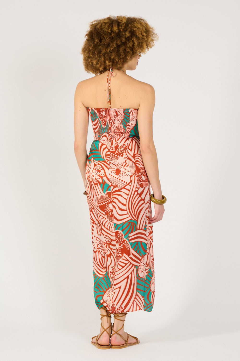 Robe Longue Collina - Brick Japonism