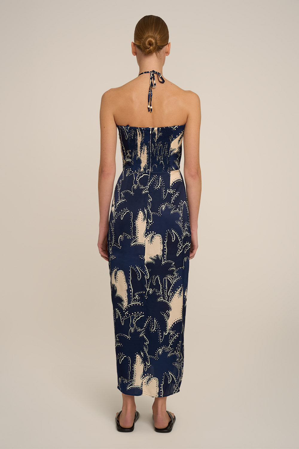 Robe Longue Collina - Navy Palmae