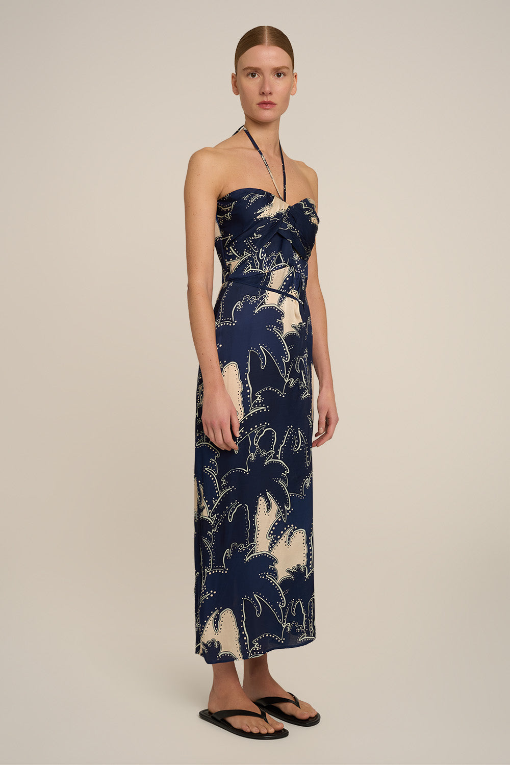 Robe Longue Collina - Navy Palmae