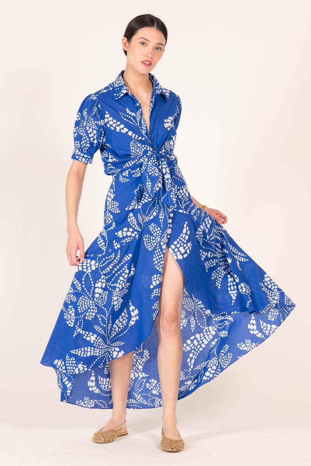 Long Dress Eren - Blue Austral - Poupette St Barth