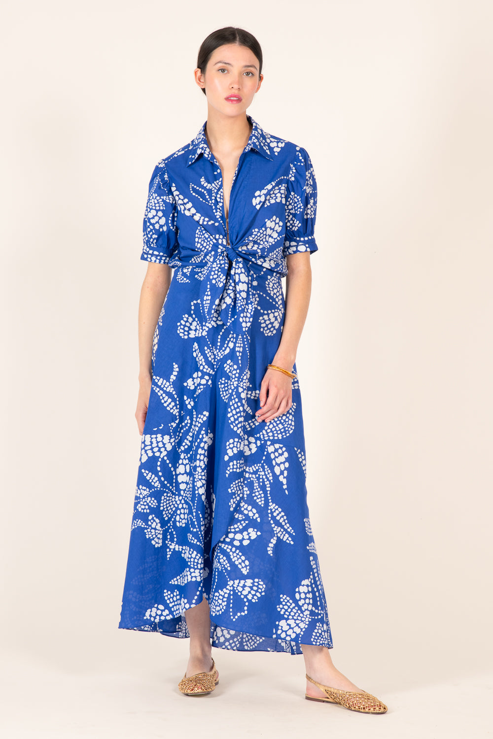 Long Dress Eren - Blue Austral - Poupette St Barth