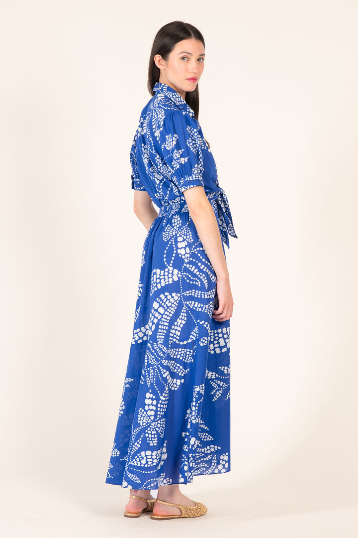 Long Dress Eren - Blue Austral - Poupette St Barth