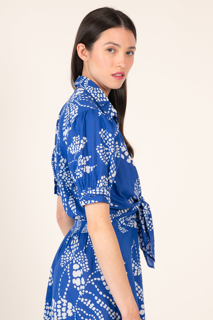 Long Dress Eren - Blue Austral - Poupette St Barth