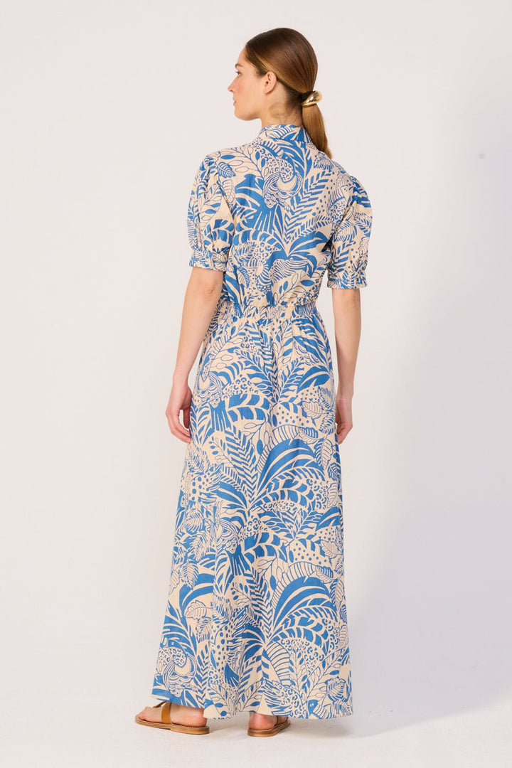 Robe Longue Eren - Blue Toucan