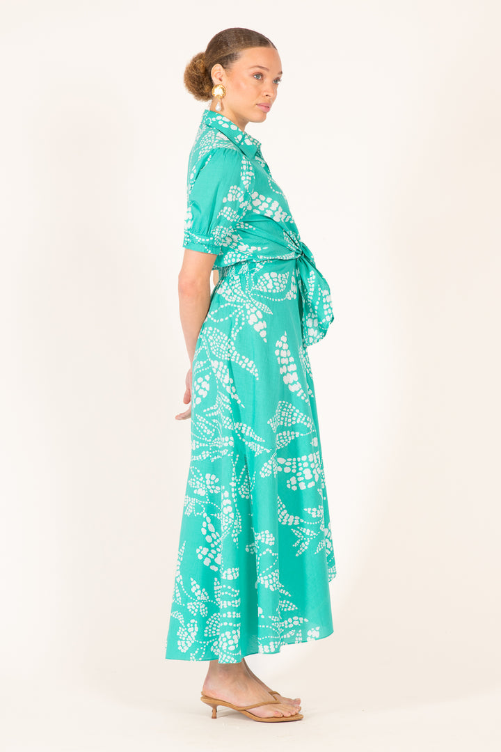 Long Dress Eren - Mint Austral - Poupette St Barth