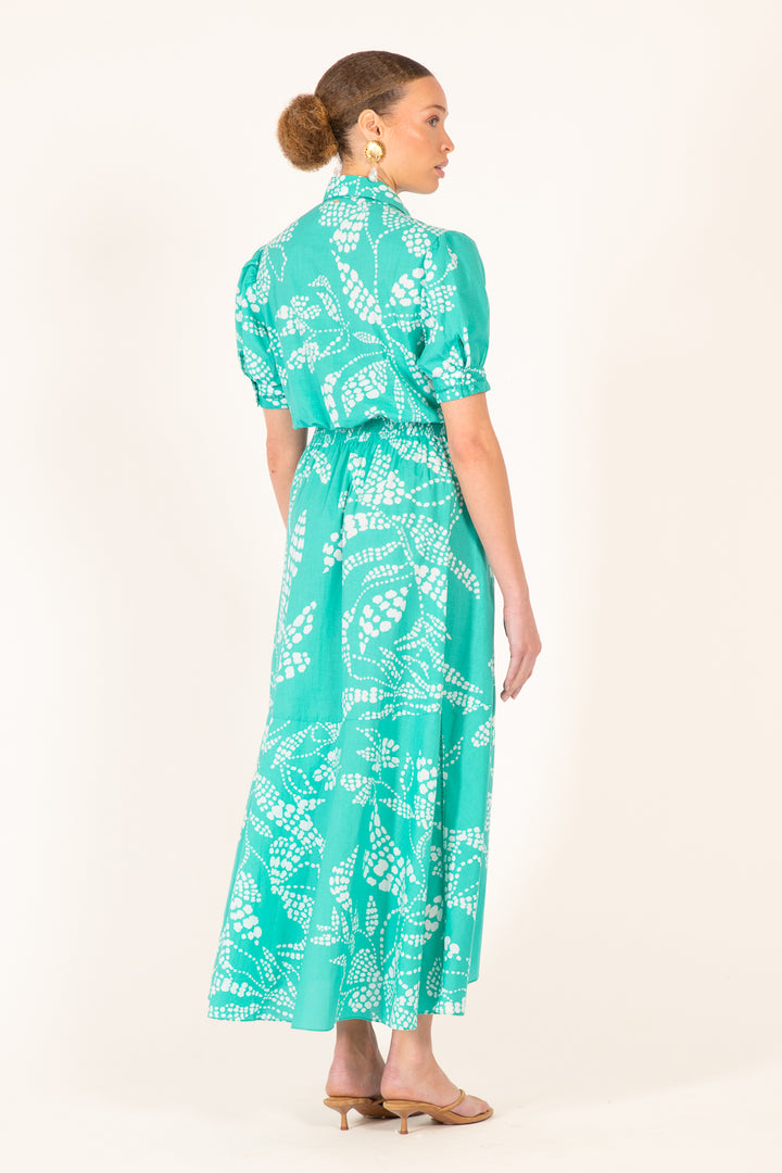 Long Dress Eren - Mint Austral - Poupette St Barth