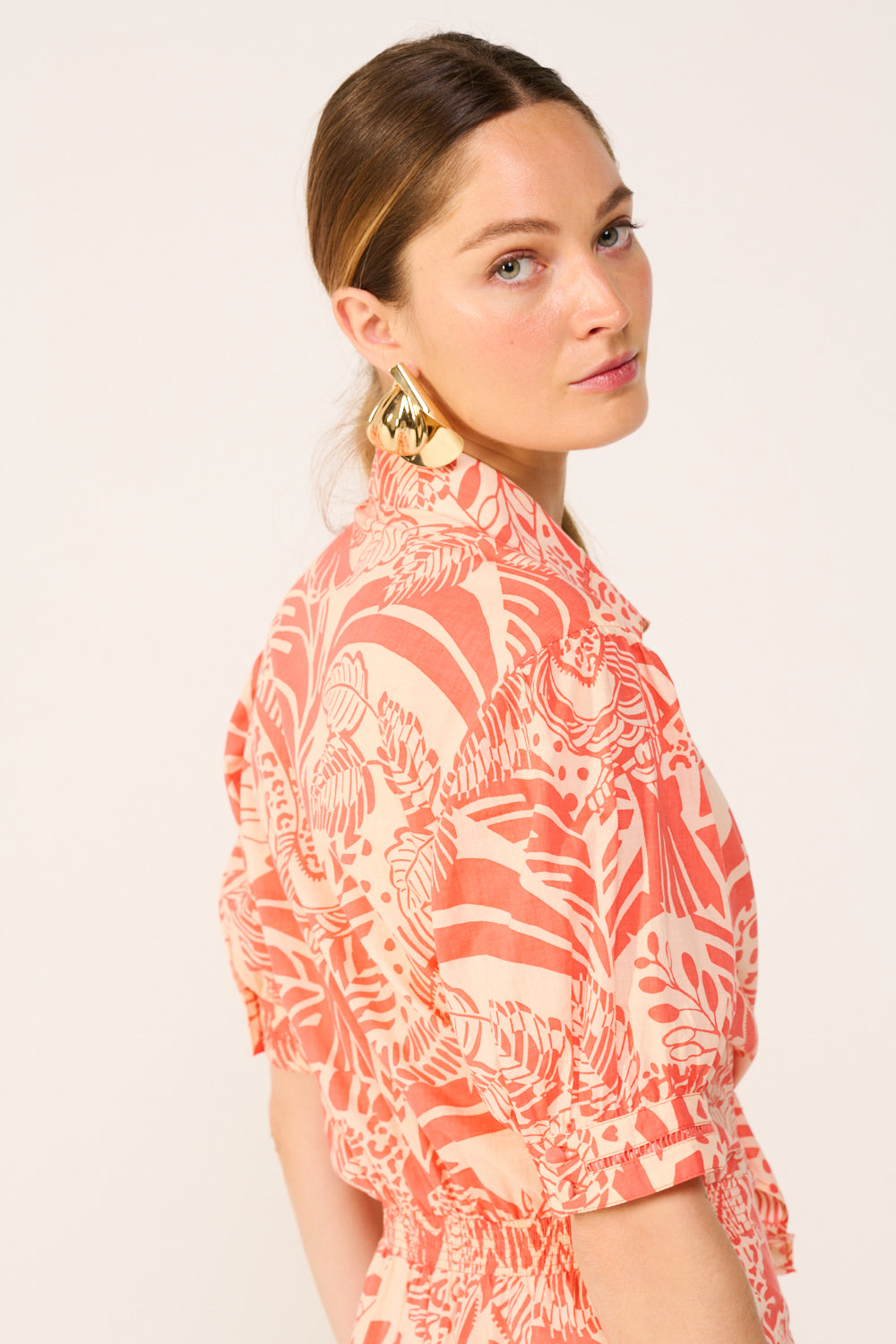 Long Dress Eren - Orange Toucan - Poupette St Barth