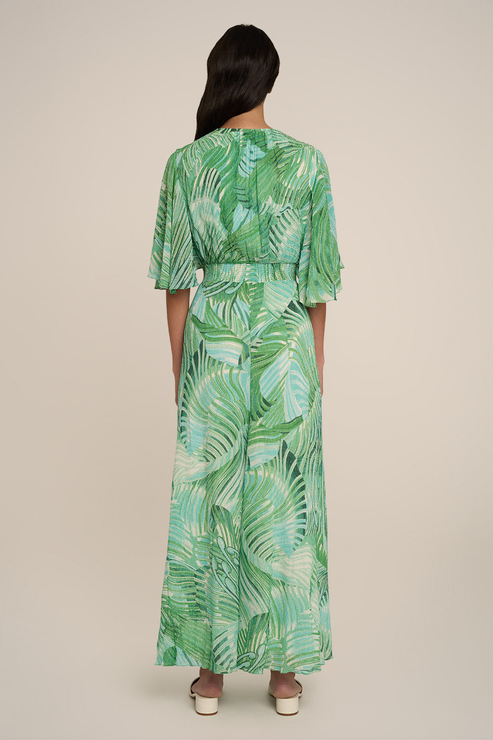 Robe Longue Grace - Green Althea