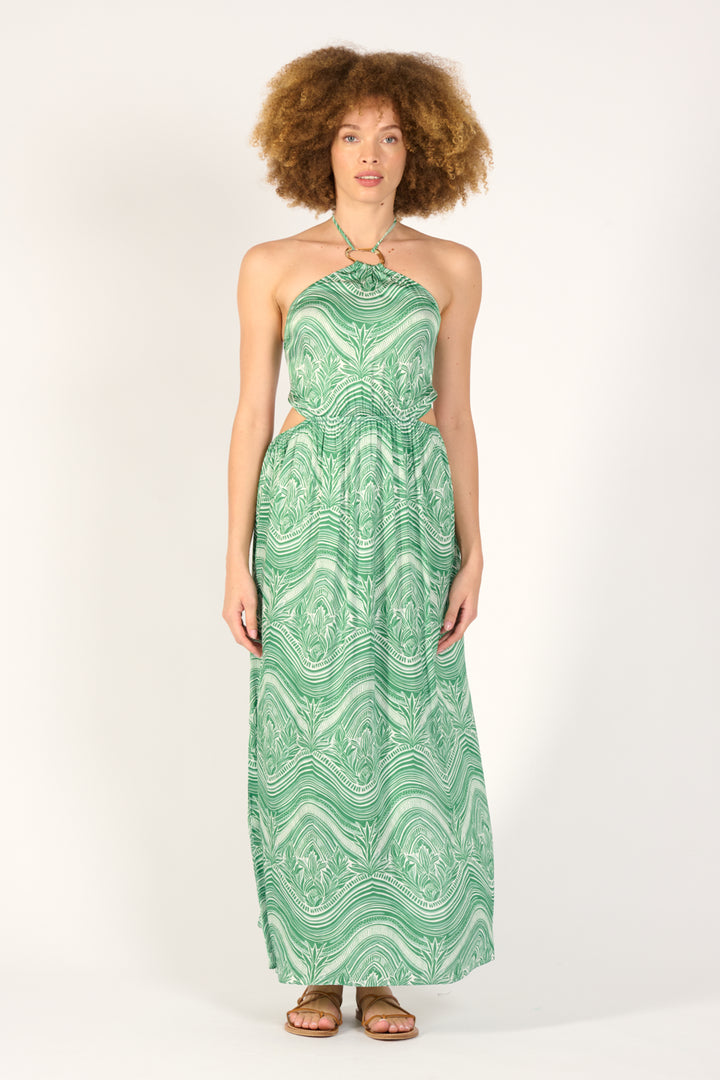 Long Dress Isore - Sage Moryana - Poupette St Barth