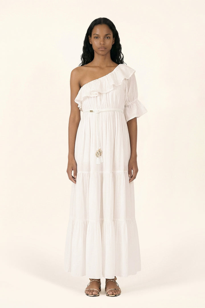 Long Dress Jay - Natural White - Poupette St Barth