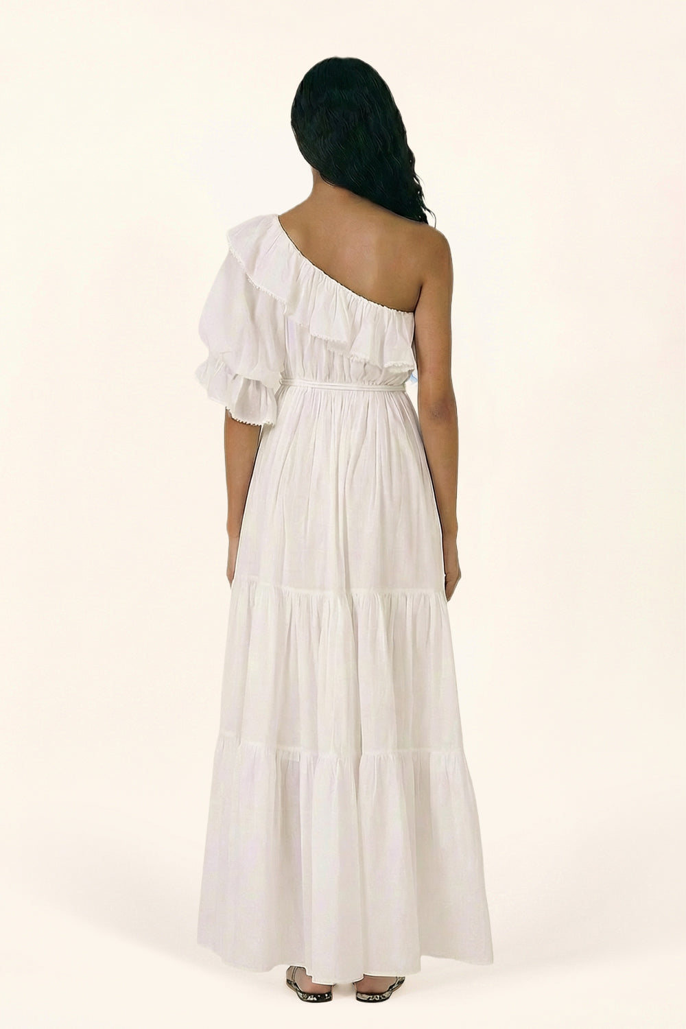 Long Dress Jay - Natural White - Poupette St Barth