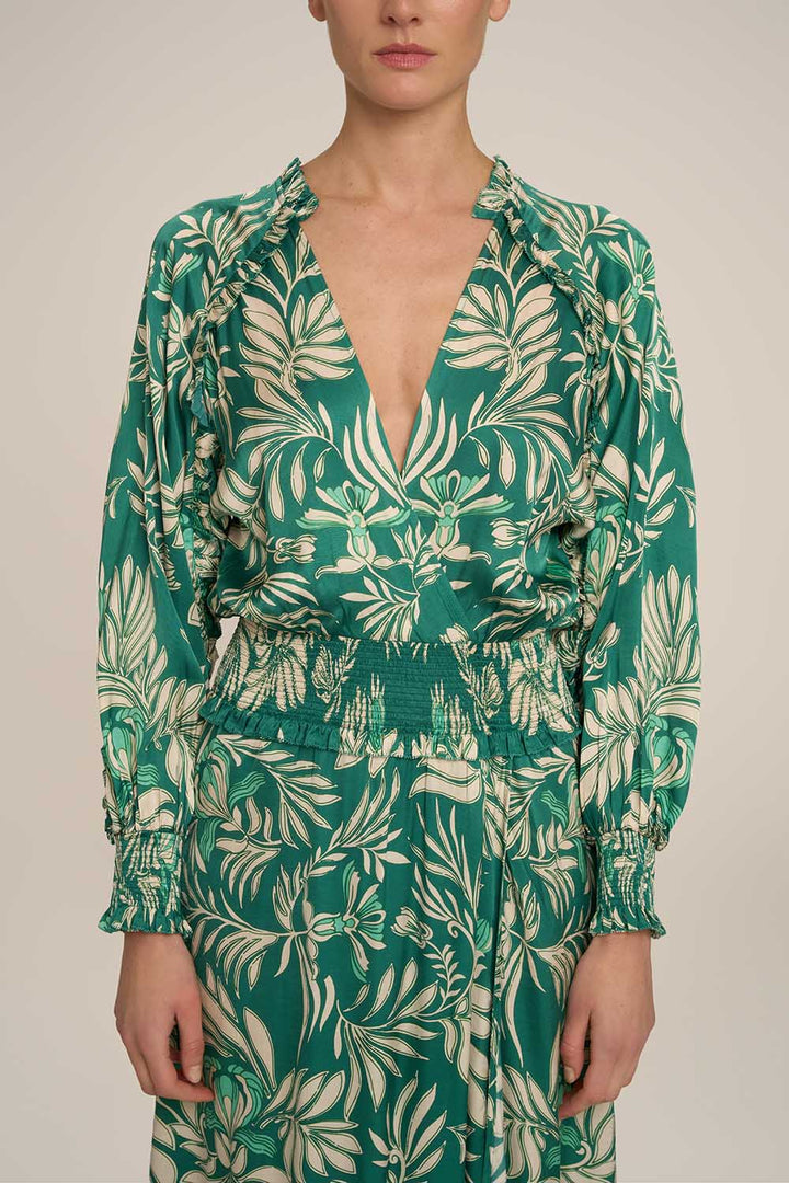 Robe Longue Kelly - Green Kerylos