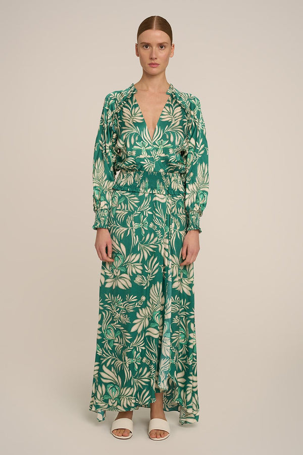 Long Dress Kelly - Green Kerylos