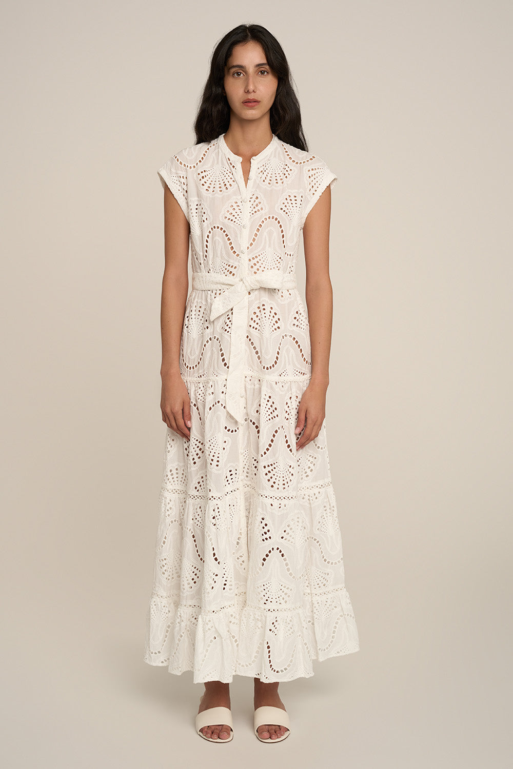 Long Dress Kora - Natural White | Poupette St Barth