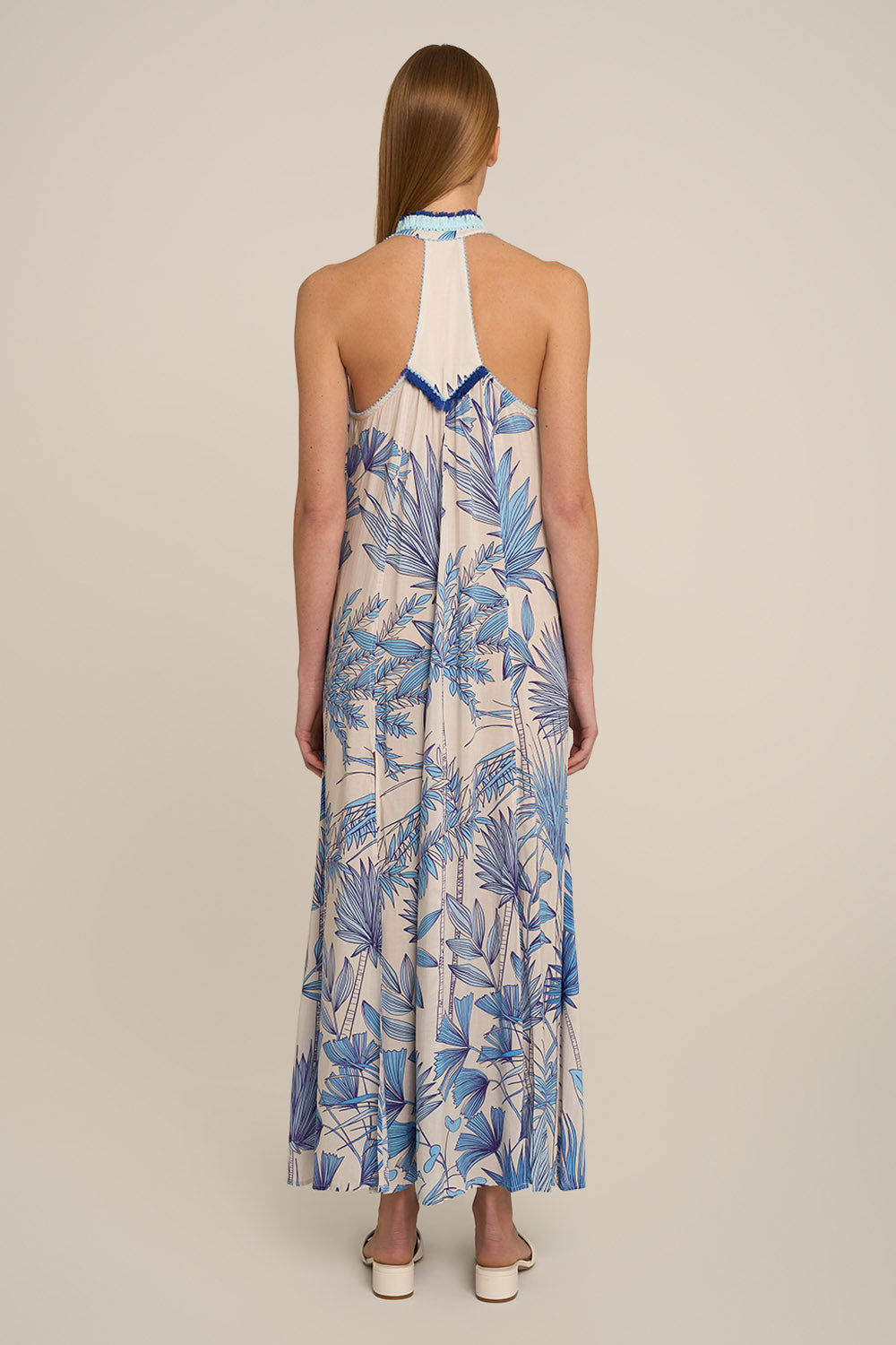 Robe Longue Nava - Blue Preveli Beach