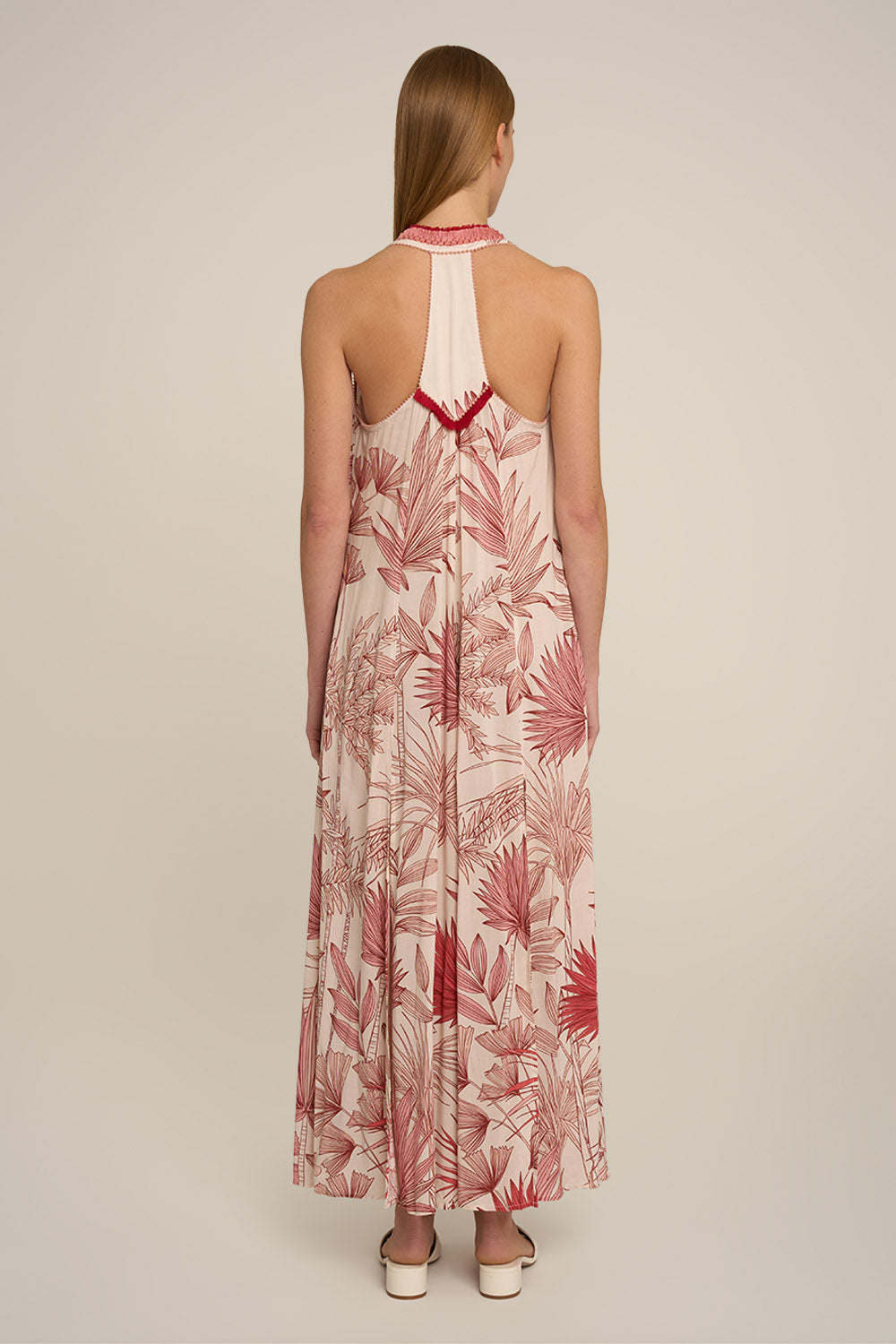 Robe Longue Nava - Pink Preveli Beach