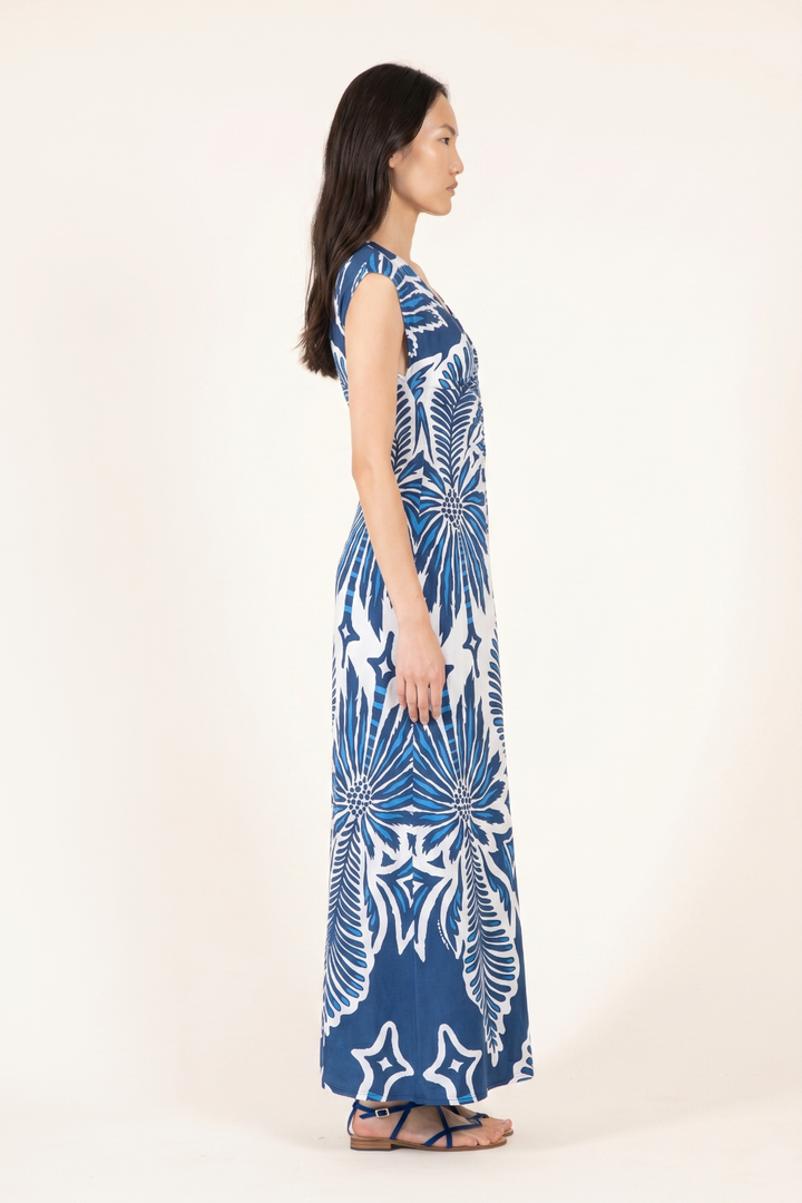 Long Dress Nova - Navy Cartagena - Poupette St Barth