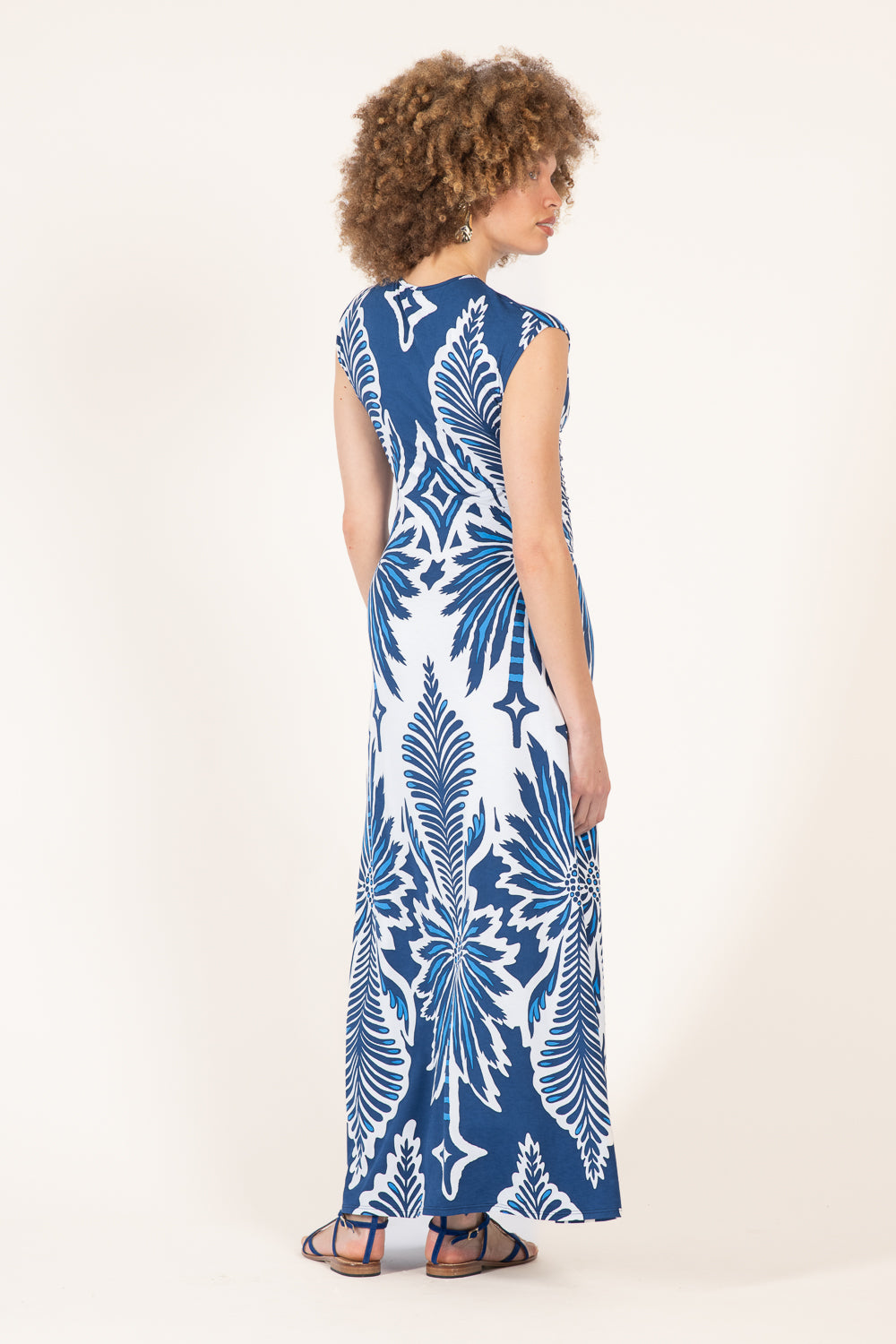 Long Dress Nova - Navy Cartagena