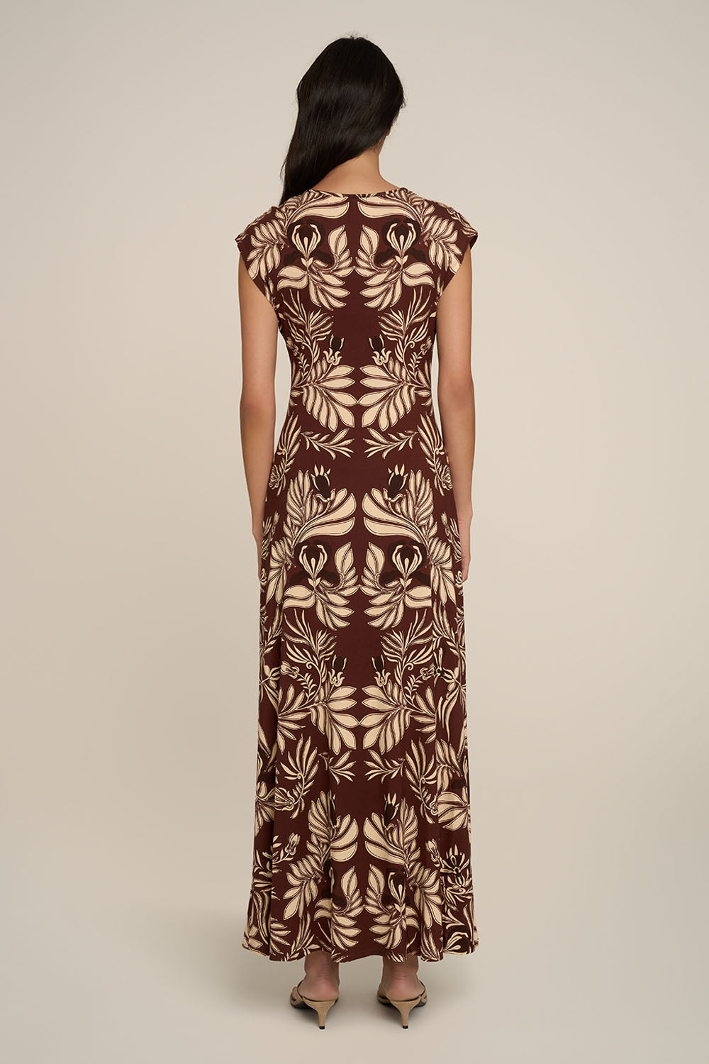 Robe Longue Nova - Brown Kerylos