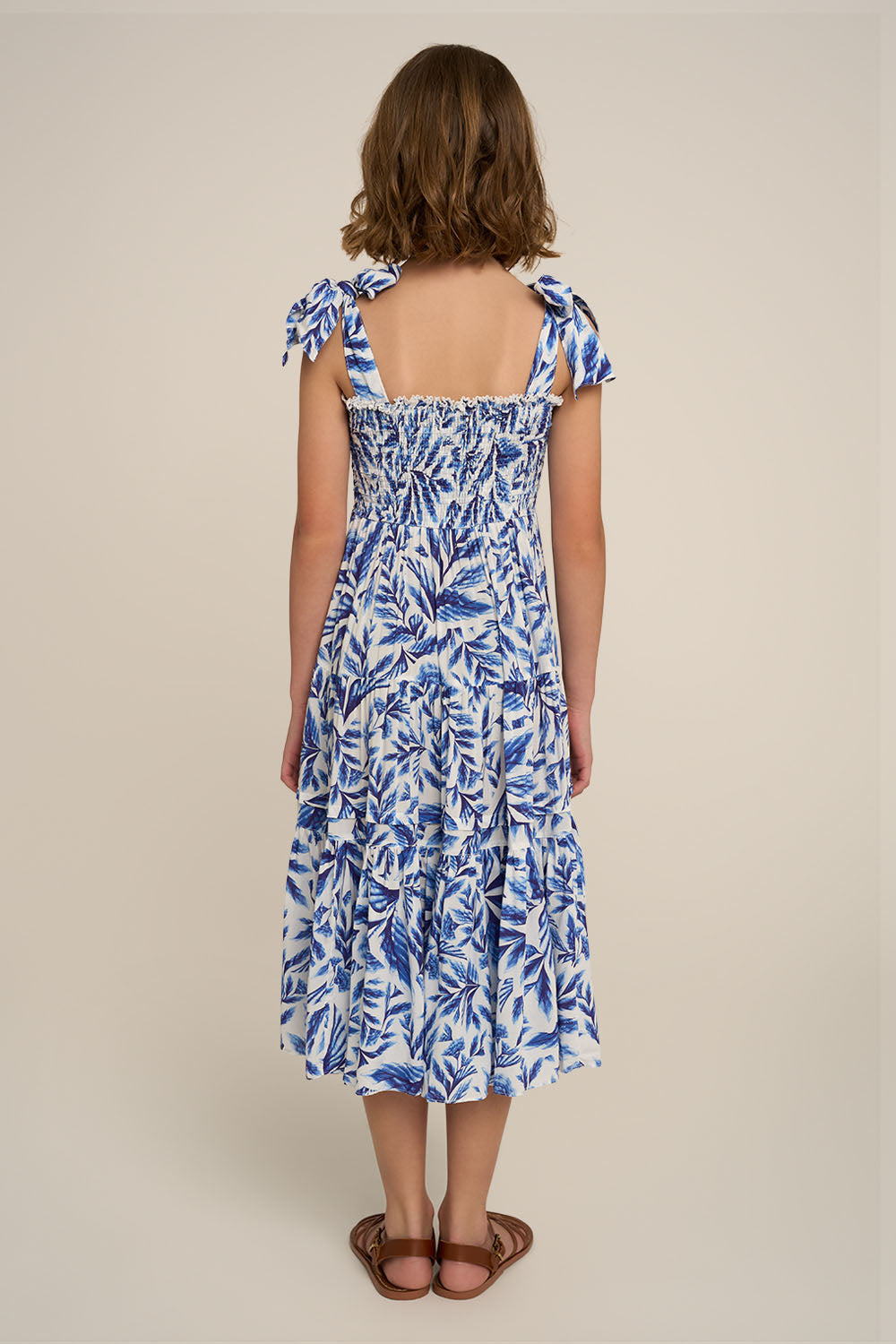 Robe Longue Triny pour fille - Blue Sumi