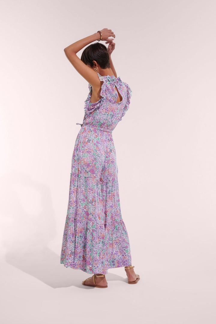 Combinaison Longue Belene - White Lavender Nature