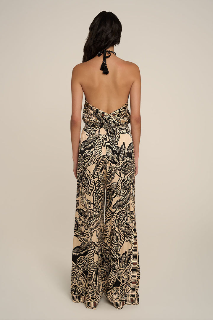 Long Jumpsuit Marylin - Black Delia