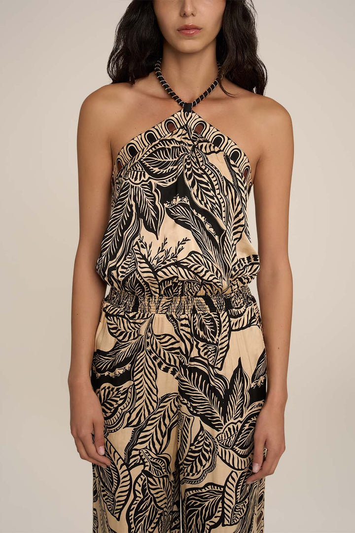 Long Jumpsuit Marylin - Black Delia