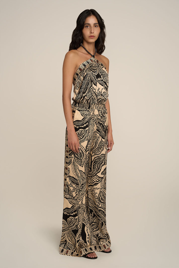 Long Jumpsuit Marylin - Black Delia