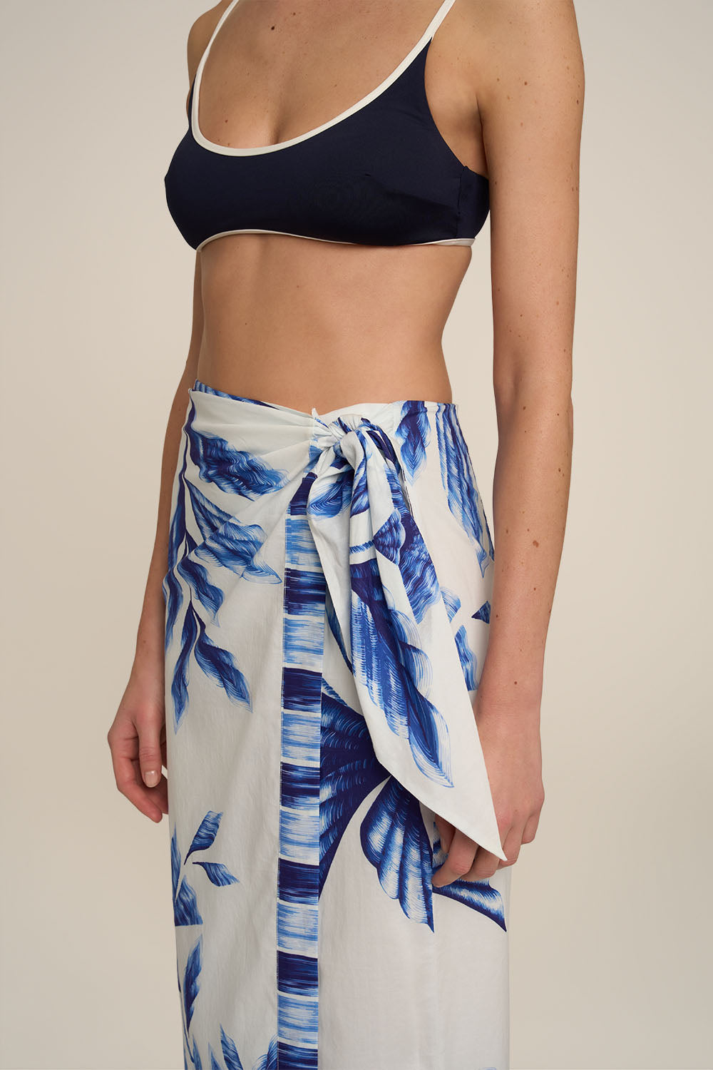 Long Skirt Dana - Blue Sumi