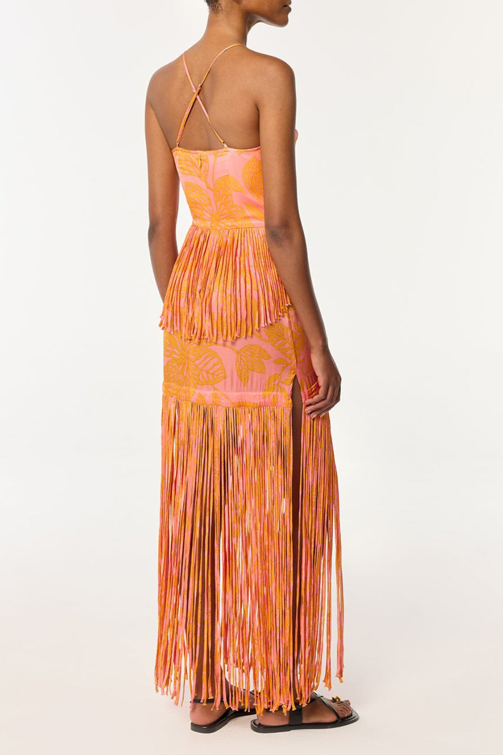 carmen pleated maxi dress The Carmen Dress in Mauve Mist 0 / Mauve Mist