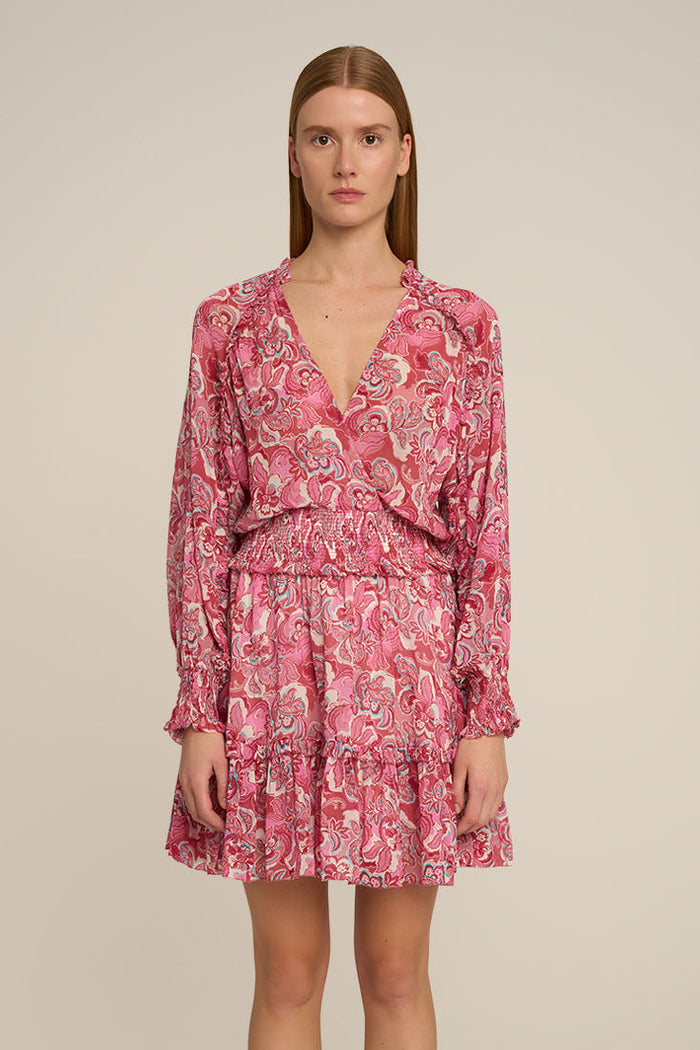 Mini Dress Alua - Pink Joplin