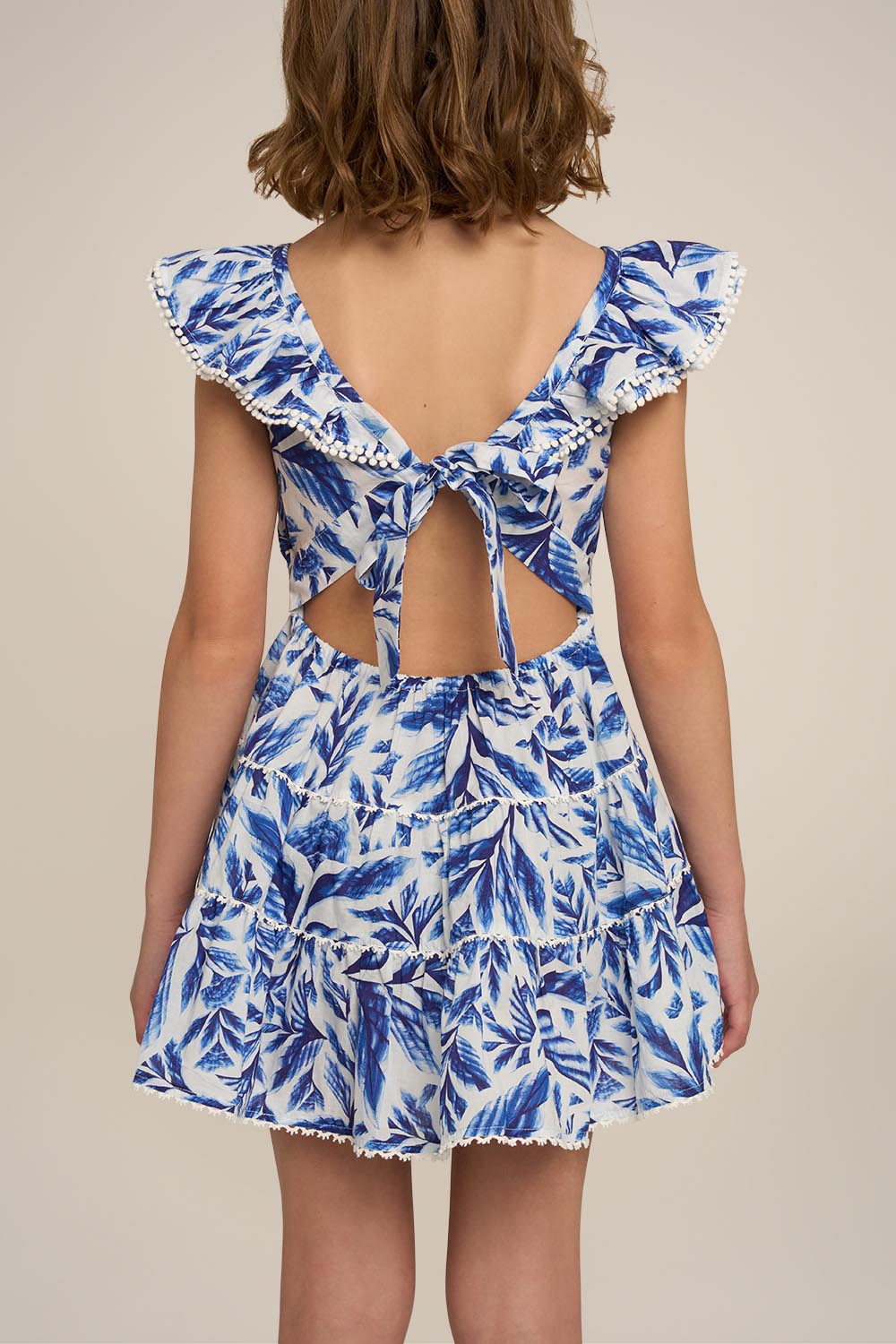 Robe Courte Antea pour fille - Blue Sumi