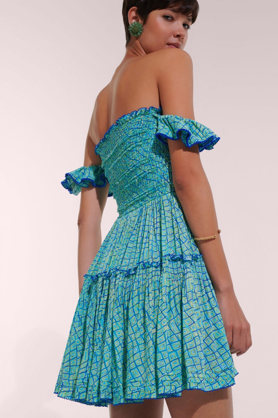 Robe Courte Aurora - Sky Abori