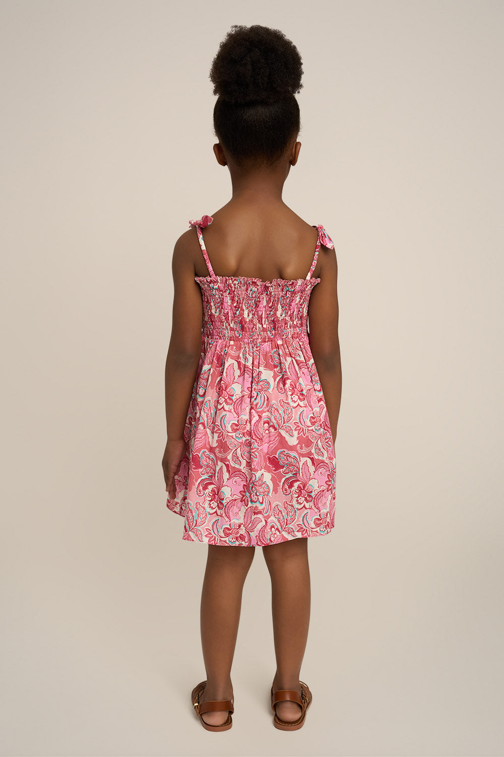 Mini Dress Belly for girls - Pink Joplin