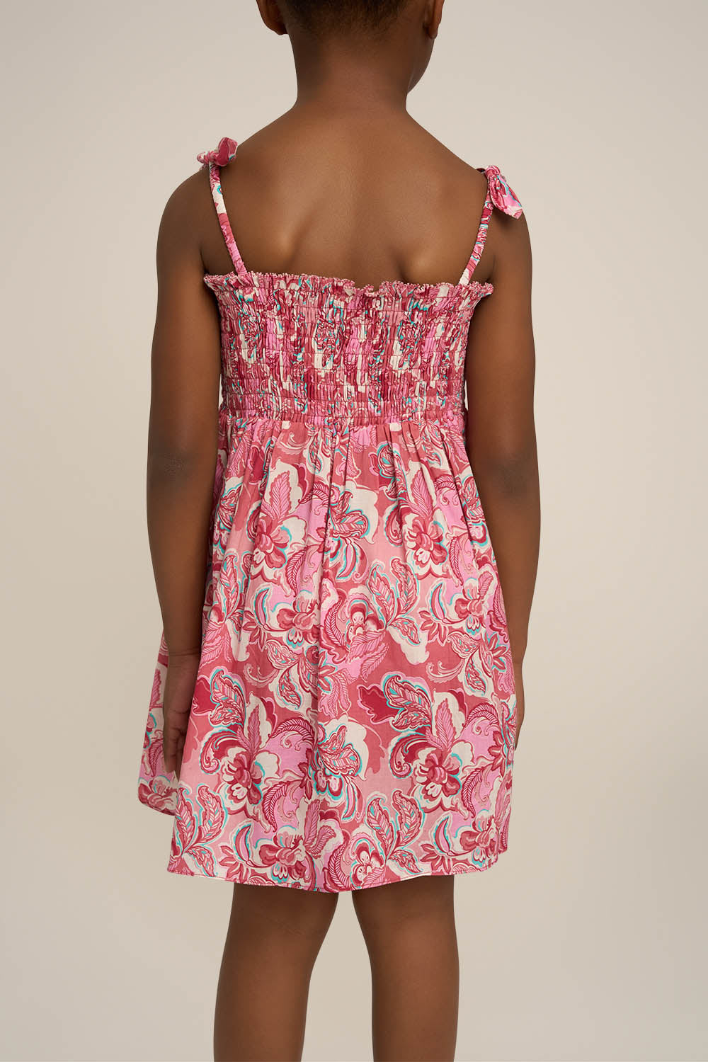 Mini Dress Belly for girls - Pink Joplin